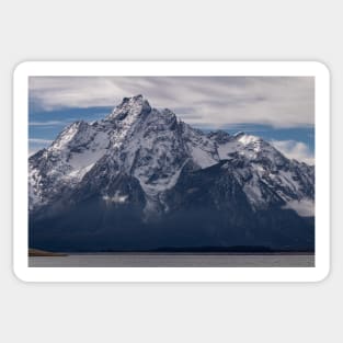 Grand Teton National Park Snow Capped Mountains Sticker